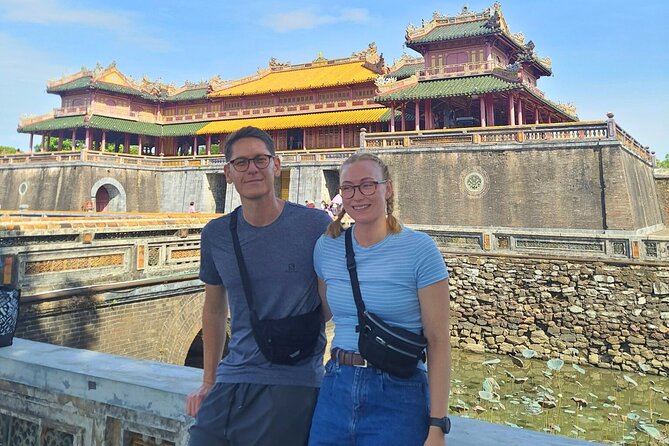 Hue: Dragon Boat, Perfume River, Pagoda & Royal Tomb Tour - Khai Dinh Tomb: dramatic details and steep steps
