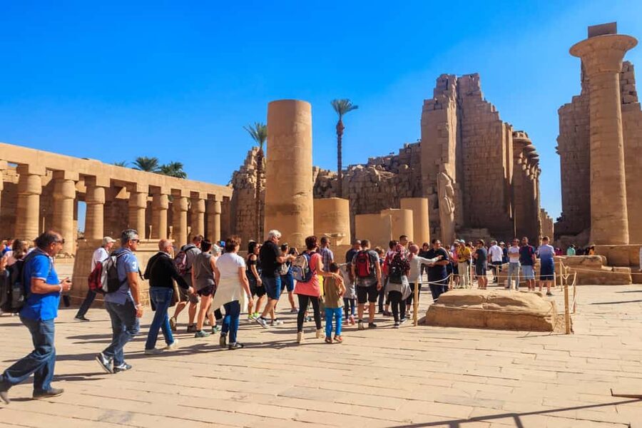 Hurghada: Luxor, Karnak Temple & Valley of the Kings - Hatshepsut’s temple beneath the cliffs