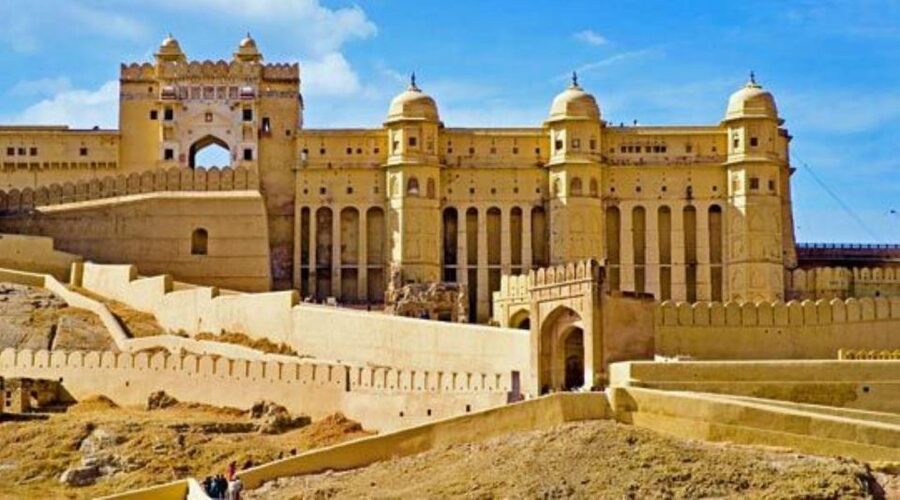 Jaipur sightseeing tour with monkey temple (Galta ji temple) - City Palace shows Jaipur’s royal center