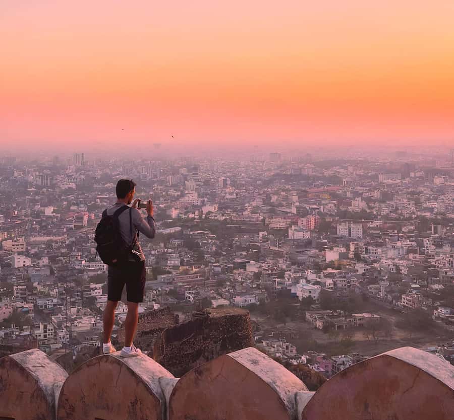 Jaipur: Tour with Nahargarh Sunrise or Monkey Temple Sunset - Amber Fort gives the tour its real historical weight