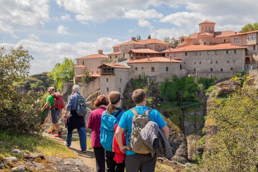 Kalabaka: Meteora Small-Group Hiking Tour w/ Monastery Visit - Great Meteoron or Varlaam: Your Main Monastery Visit