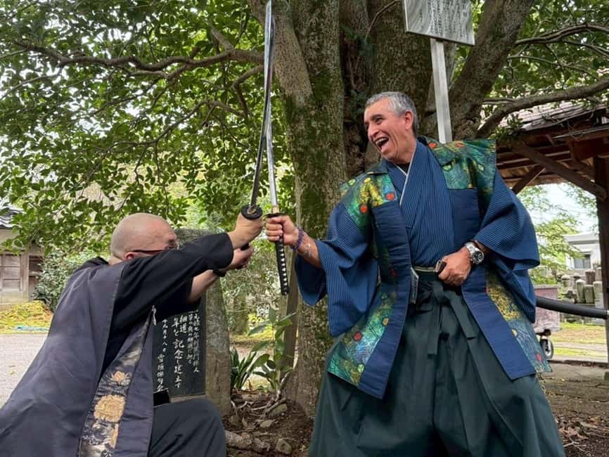 Kanazawa: Samurai Swordsmanship Lesson at a rented temple - Is $80 per person good value?