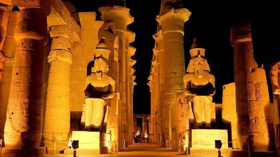Karnak Temple Sound & Light Show QR Ticket with Transfer - The 8:00 PM Sound and Light Presentation