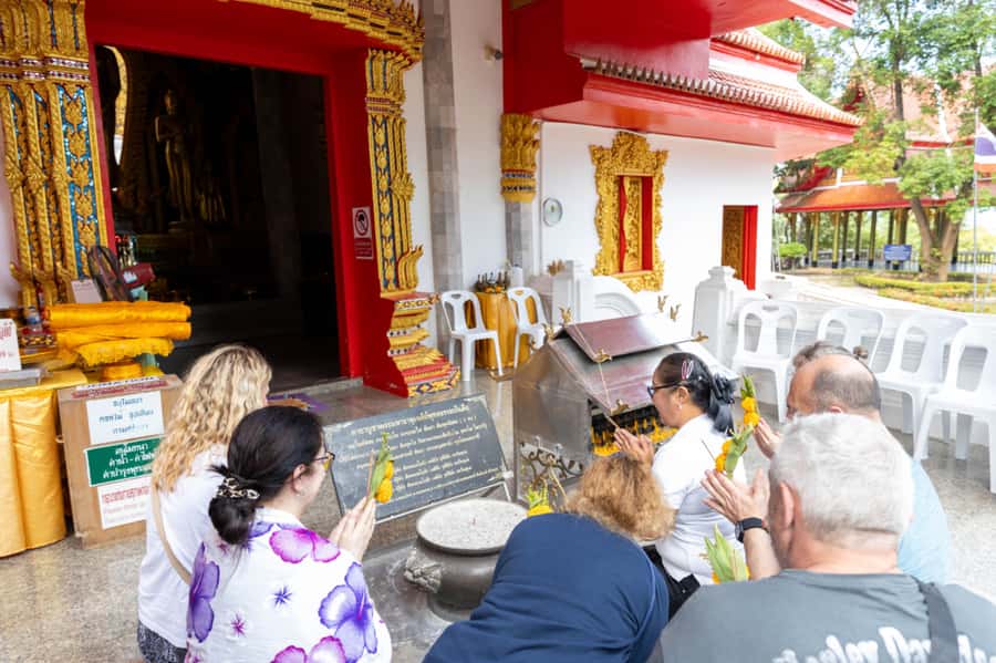 Khao Lak: 3 Temples Full Day Tour w/Lunch & Hotel Transfer - Wat Bang Thong and the tallest golden pagoda
