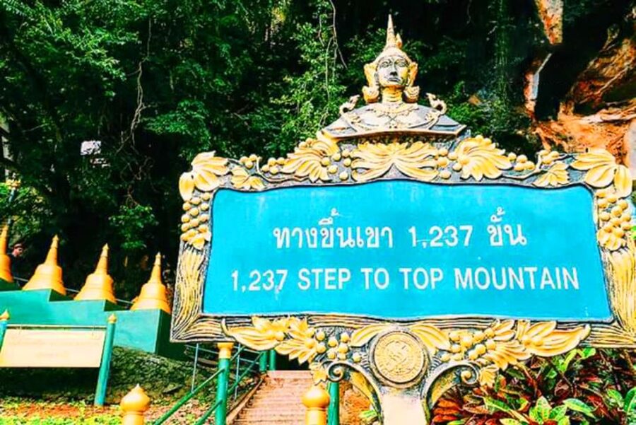 Krabi: Tiger Cave Temple Sunset Tour - Monkeys, stairs, and the value of a guide
