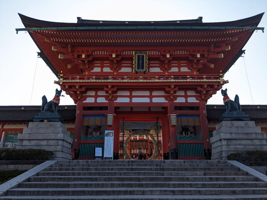 Kyoto: Early Morning Fushimi Inari Shrine - Beat the Crowds - Walking under the orange torii gates