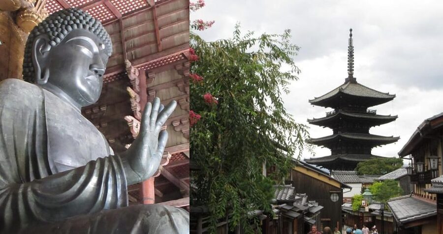 KYOTO-NARA: Giant Buddha Deer Pagoda "Geisya" (Italian, full day) - Todai-ji and the giant Buddha in Nara