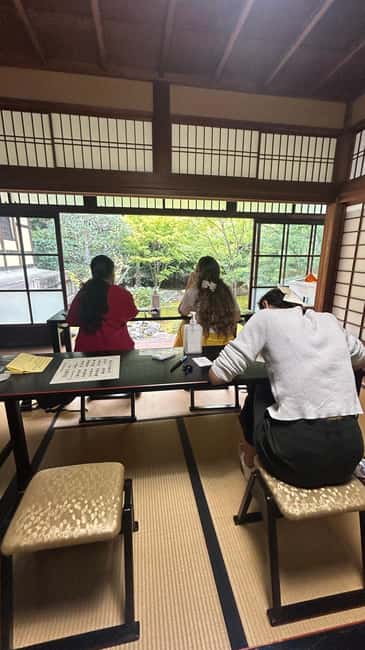 Kyoto: Shakyo & Matcha in Historic Temple Garden - Entering a historic temple with time to pay attention