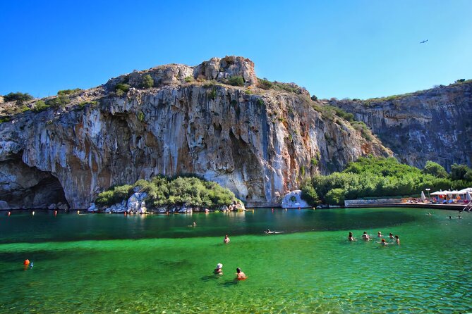 Lake Vouliagmeni Thermal Spa And Temple Of Poseidon Tour - Key points to know before you book