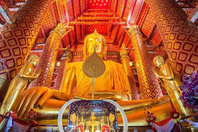 Lopburi Monkey Temple & Ayutthaya Old City Tour From Bangkok - Wat Yai Chai Mongkhon and its huge prang