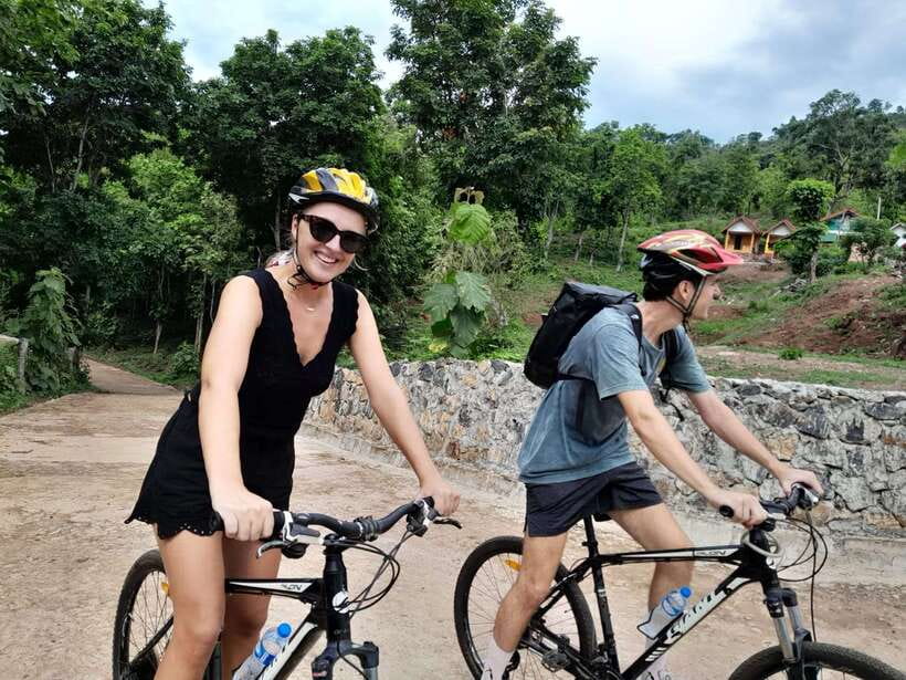 Luang Prabang: Pottery Workshop & Wat Chomphet cycling Tour - Crossing the Mekong to Chomphet district