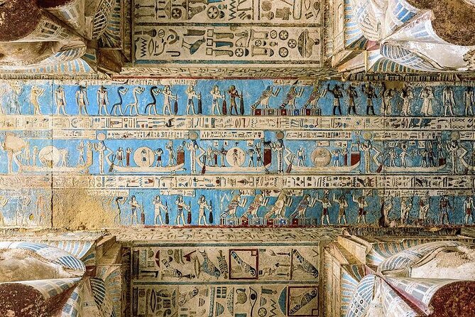 Luxor Day Tour Visit Dendara And Abydos Temples - Dendera Temple: color, astronomy, and Hathor