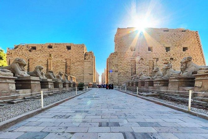 Luxor East and West Bank: Valley of the kings, Habu Temple,Karnak&Luxor Temples - Luxor Temple after the larger Karnak complex