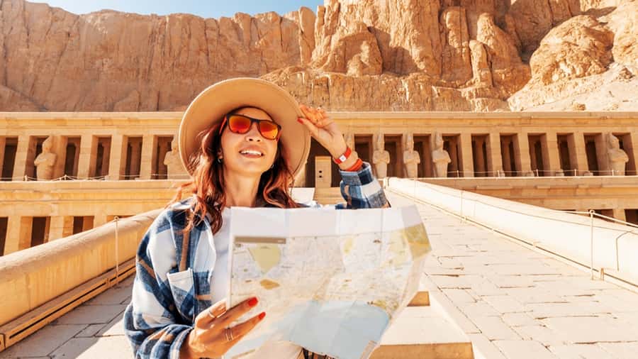 Luxor: East & West Bank Temples Private Tour with Tickets - Hatshepsut’s long terrace temple
