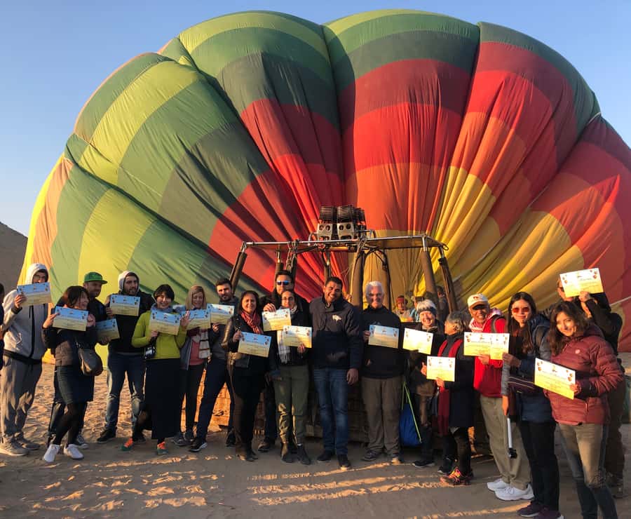 Luxor: Hot Air Balloon Ride Over Temple of Hatshepsut - Guides, pilots, and the people who make it work