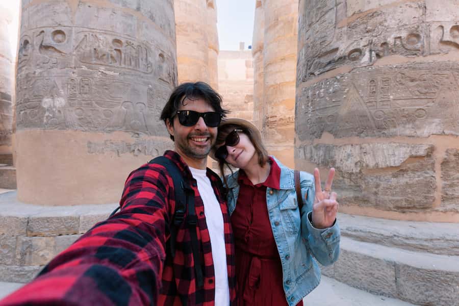 Luxor: Karnak Temple and Luxor Temple Tour with Lunch - Moving to Luxor Temple