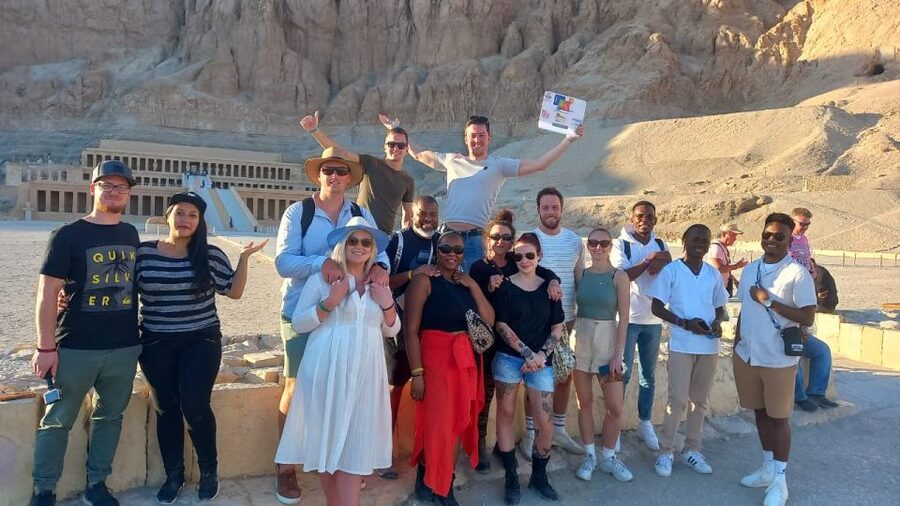 Luxor: Temple of Hatshepsut QR Ticket - Skip The Line - First sight of the three terraces