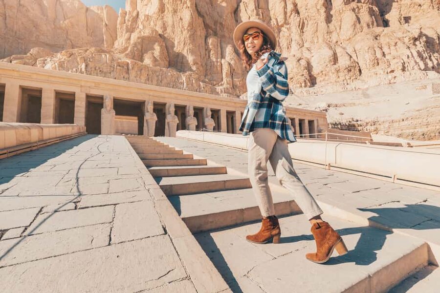 Luxor: Valley of the Kings and Hatshepsut Temple w/Nile Boat - The optional Nile boat crossing