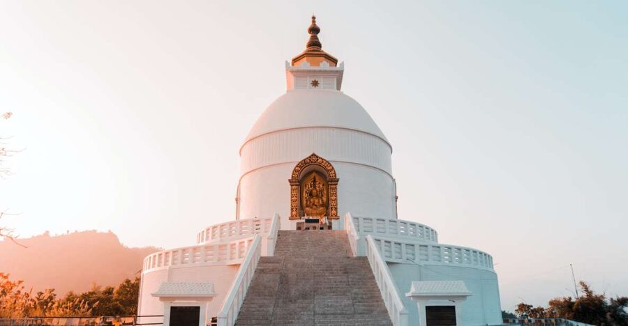 Magical Sunset Tour of Pokhara: Davis Fall, Cave & Pagoda - Davis Fall: a quick look at Pokhara’s water