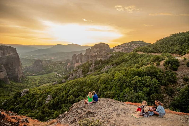Meteora: Sunset Small Size Tour with Monastery & Caves visit - Guides, transport, and the overall pace