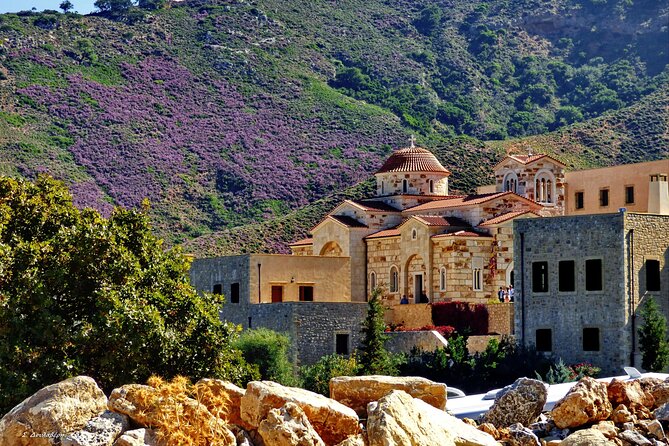 Monastery - Ancient Olive tree & Museum-Cretan Brewery Private Tour from Chania - Greek coffee, olive oil, and the road to Vouves