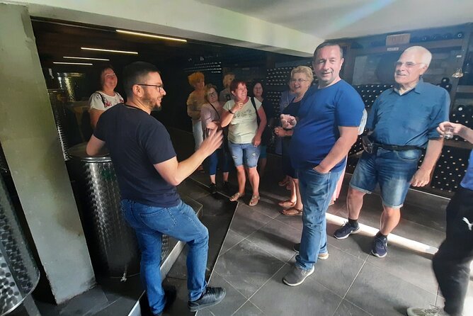 Monastery Winery Tour and Wine Tasting - Entering the winery and meeting the team