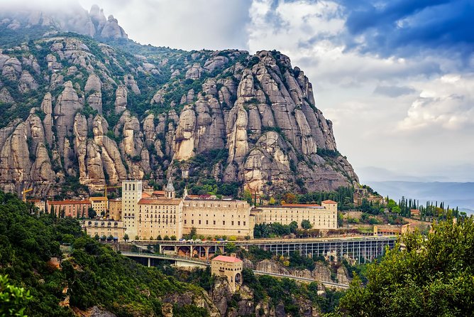 Montserrat Monastery and Sagrada Familia Tour with Liquor Tasting - The rack railway, paths, and the time limit