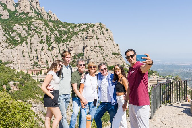 Montserrat Monastery Half Day Experience from Barcelona - The Barcelona meeting point and ride uphill