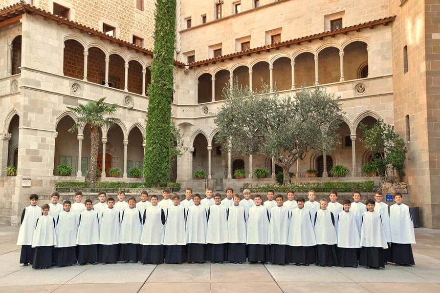 Montserrat Monastery Ticket with Escolania Boys' Choir - The Audiovisual Room explains mountain, monastery, and sanctuary