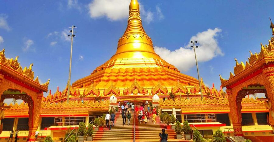 Mumbai: Kanheri Caves and The Golden Pagoda Temple - Two Buddhist worlds in one Mumbai outing