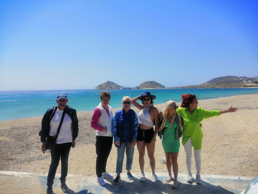 Mykonos: Highlights Tour with Panagia Tourliani Monastery - Spinach pie and local tastes in the village square