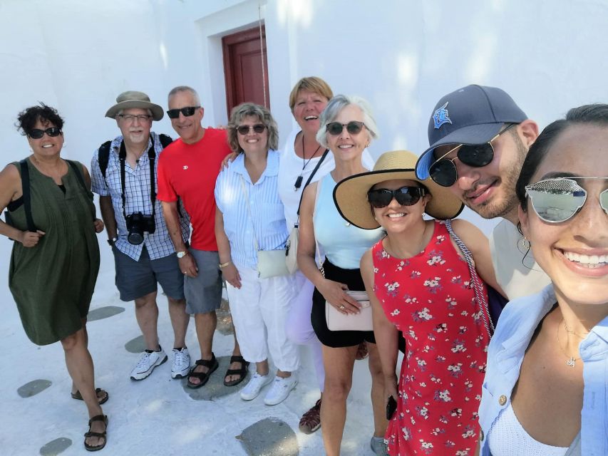 Mykonos: Highlights Tour with Panagia Tourliani Monastery - Agrari Beach: a proper pause by the water