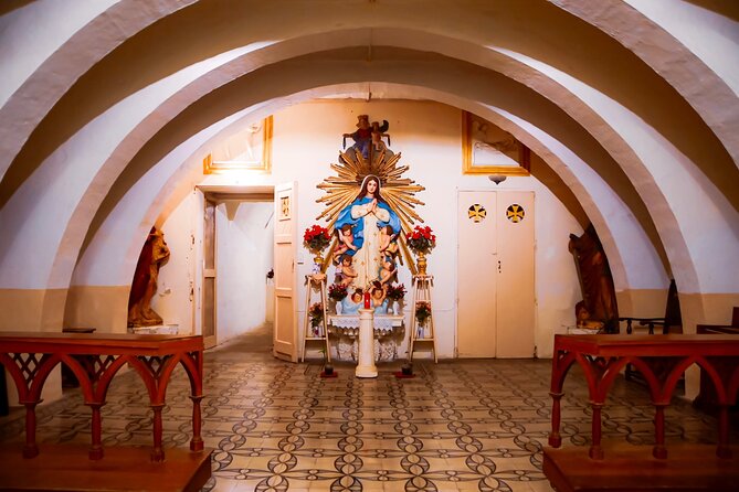 Mysterium Fidei Monastery & Secret Garden in Valletta - The crypt and the final resting place