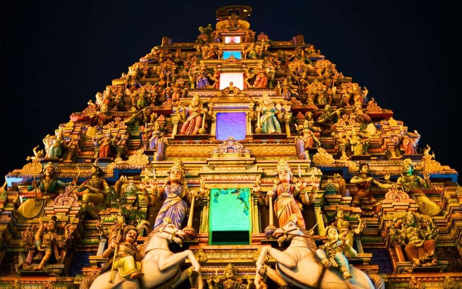 Night Ceremony at Madurai Meenakshi Amman Temple Tour - Hotel Pickup and the Four-Hour Schedule