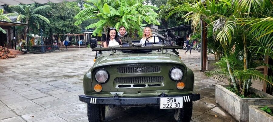 Ninh Binh Jeep tour:2 hours visit Bich Dong, Thai Vi temple - What the $32 price includes