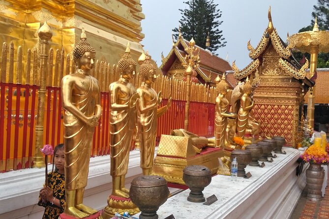 No.1 Chiang Mai: 3-Hour Monk Trail Hike to Wat Doi Suthep & Palad - Reaching Wat Phra That Doi Suthep