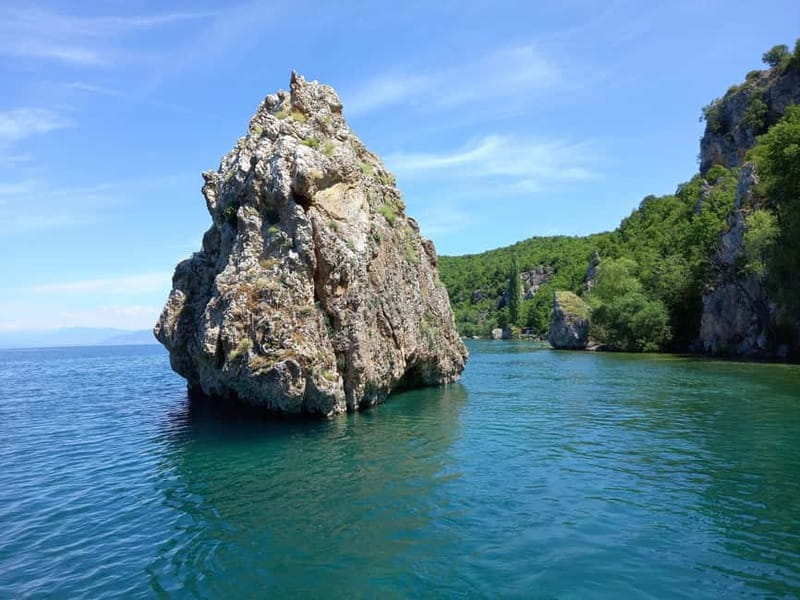 Ohrid: East Coast and St. Naum Monastery Full-Day Boat Tour - Zaum Church and the best reason to pack swimwear