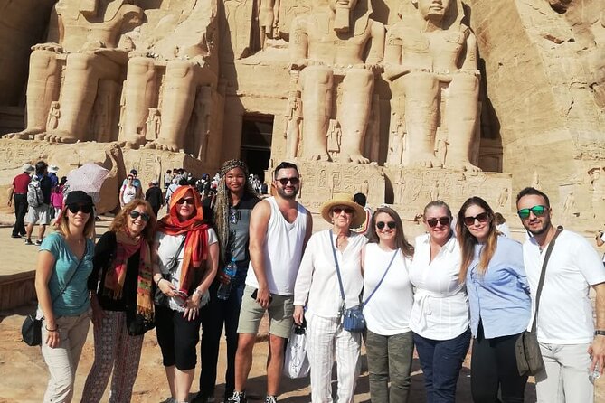 One Package Abu Simbel Temples with Philae Temple and High Dam From Aswan - The guide and vehicle experience