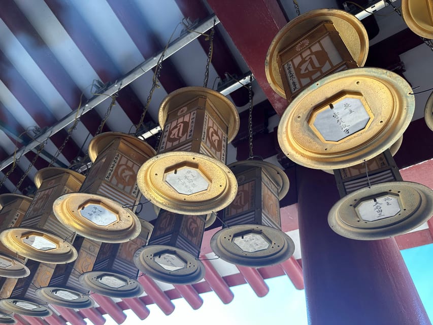 Osaka: Japan’s Oldest Temple & Bone Buddha Walking Tour - The Pure Land Garden and the meaning of sunset