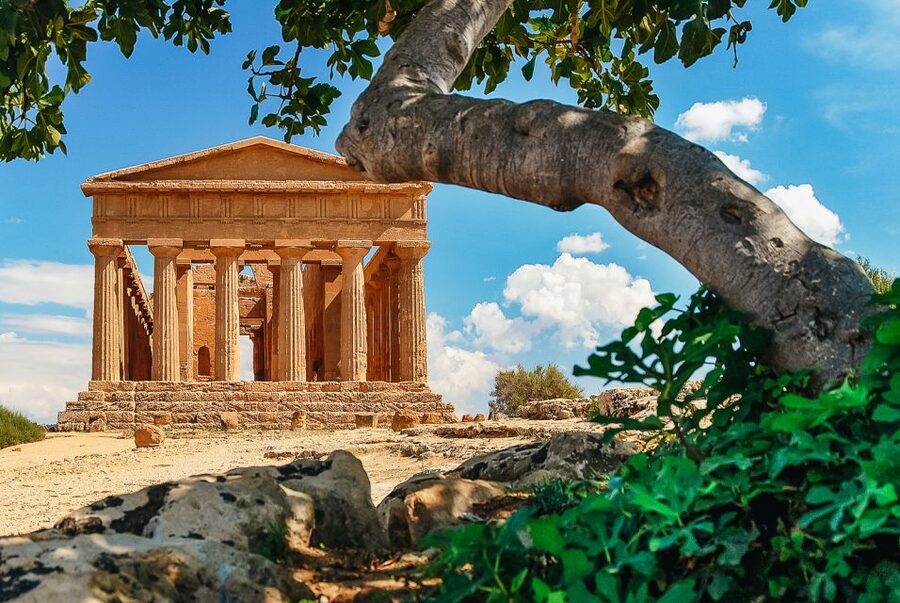 Palermo: Agrigento and the Valley of the Temples Day Tour - The return route and the final café stop