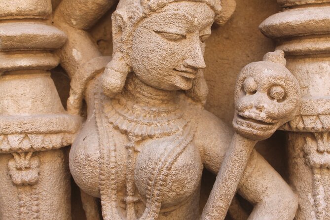 Patan Stepwell & Temple from Ahmedabad - Seven stair levels and a moderate physical effort