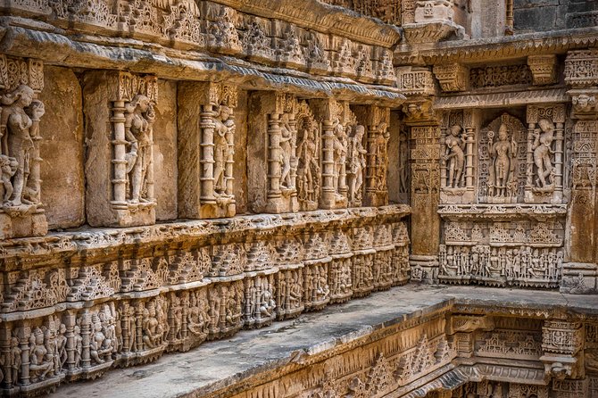 Patan Stepwell & Temple from Ahmedabad - Sahastralinga Talav and the role of water in Patan