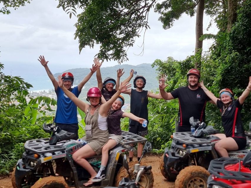 Phuket: ATV Tour with Sea Views and Big Buddha Temple - Monkeys, nature, and the less controlled moments