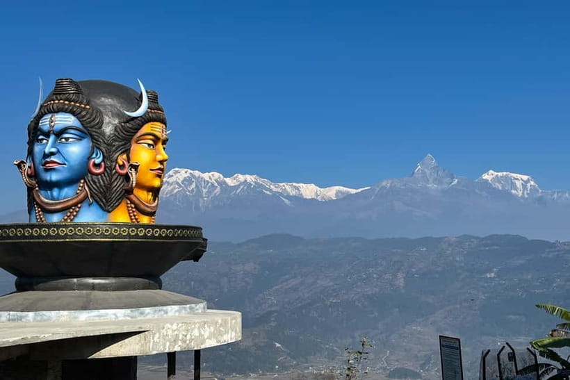 Pokhara: 1-Day World Peace Pagoda and Lord Shiva Statue Trek - The climb to World Peace Pagoda
