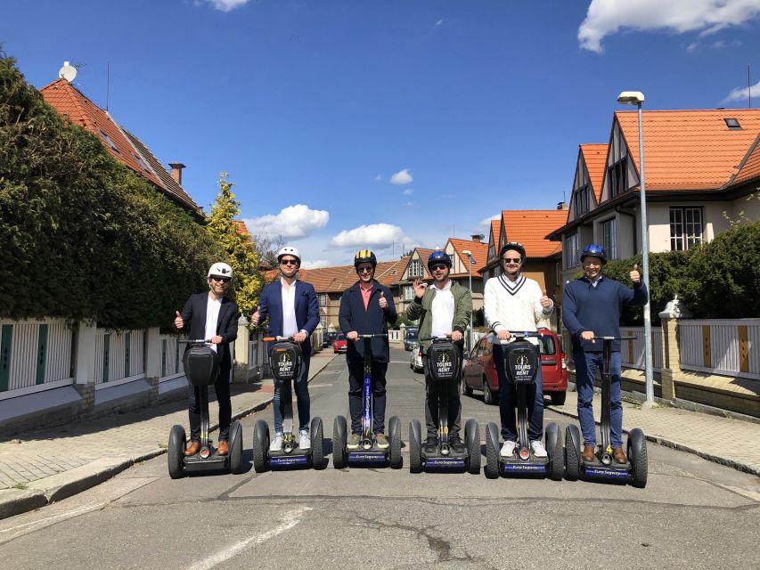 Prague: Castle and Monastery Segway Tour - The city’s residential side, from Villa Müller to Václav Havel