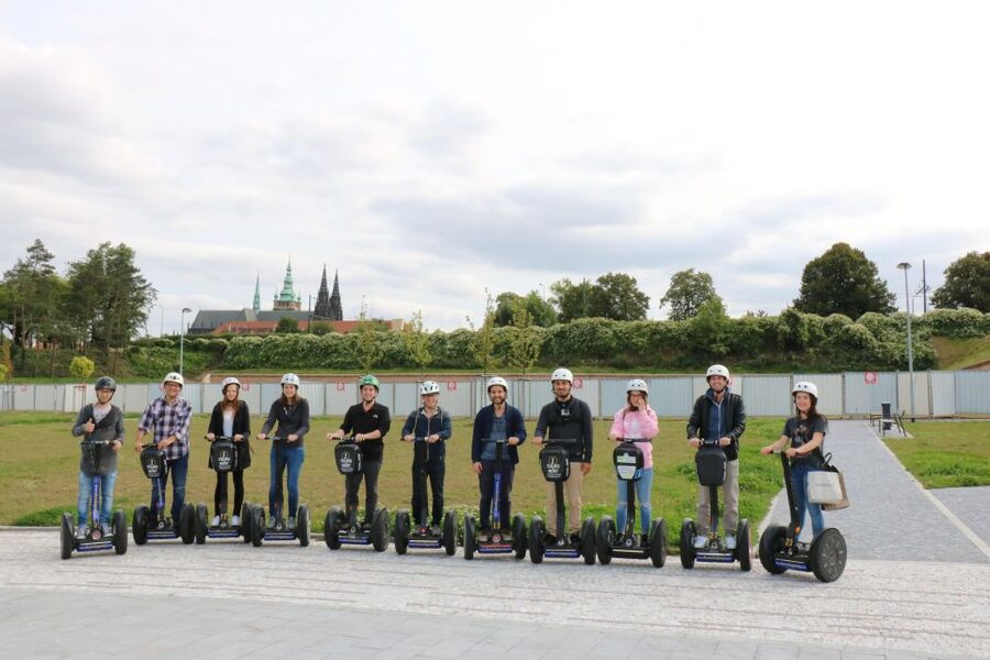 Prague: Castle and Monastery Segway Tour - Riding beyond Prague’s downtown streets