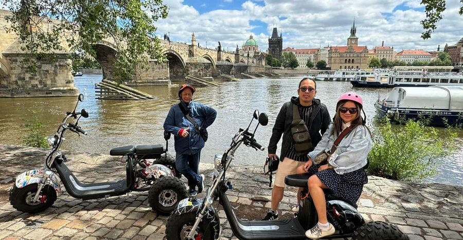 Prague Monastery & Panoramic Viewpoint Electric Trike Tour - Key points to know before booking
