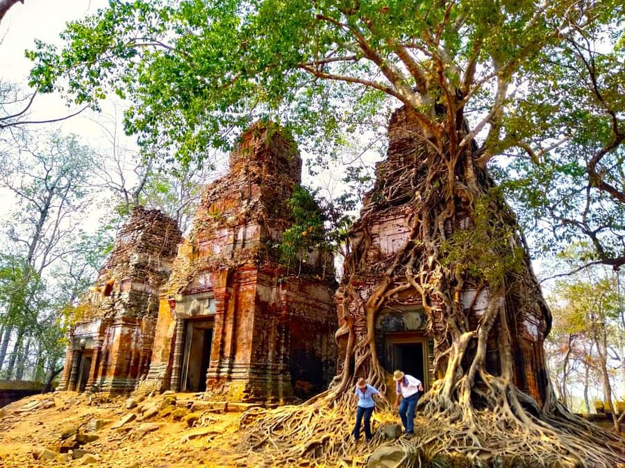 Preah Vihear Temple Koh Ker & BengMealea Tour from Siem Reap - The road north in a private SUV or van