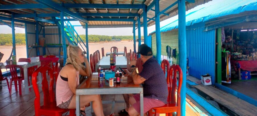 Private Angkor Wat Sunrise Tours And Sunset Floating Village - The shift from temples to Tonle Sap