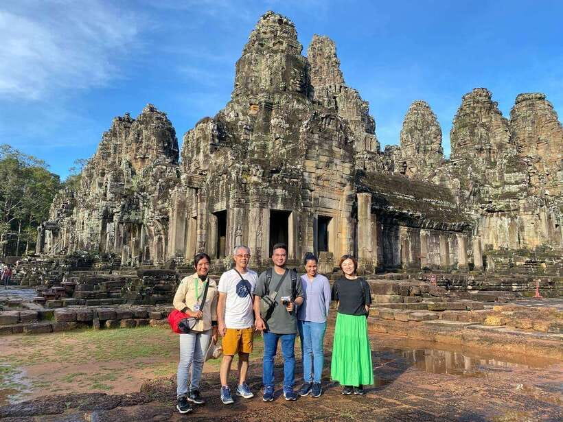 Private Angkor Wat Sunset Tour with Lunch and Snack Included - Sunset from Phnom Bakheng